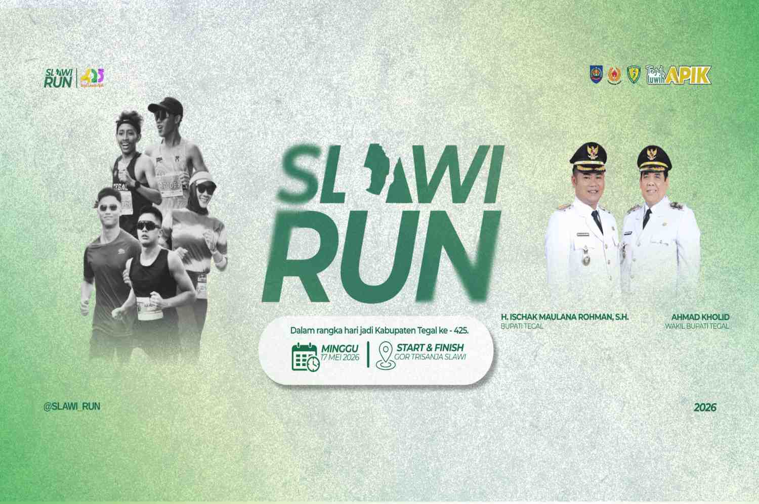 EVENT SLAWI RUN (MLAYU BARENG BUPATI)